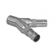 ACCESSORY zinc finish steel bifurcation c/w reducer 100x50x50(mm) M2C900098