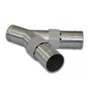 ACCESSORY zinc finish steel bifurcation C/w air inlet adjustment 100x100x100(mm) M2C900203 